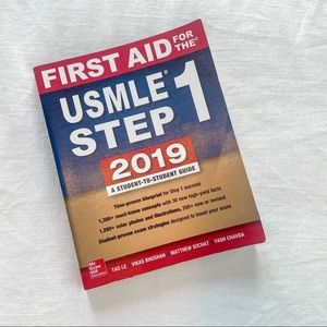 First Aid USMLE Step 1 Prep Book 2019